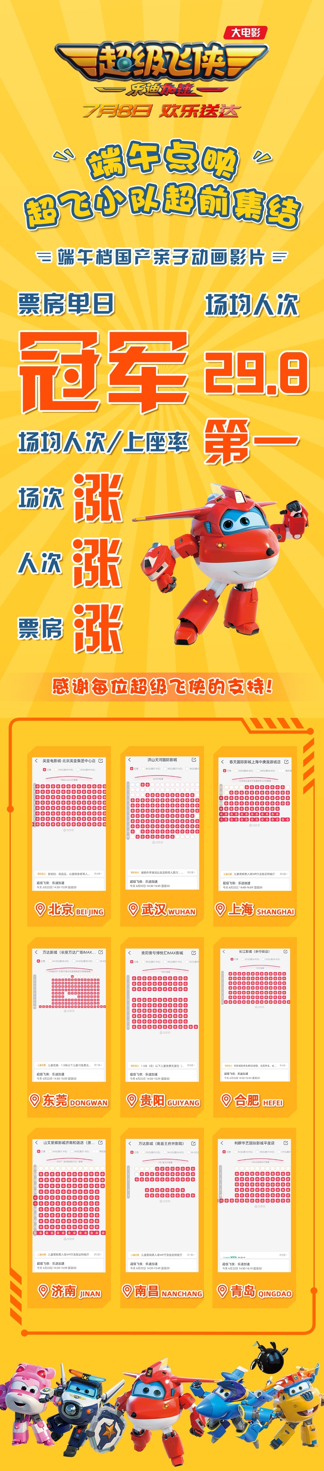 你期待与超级飞侠们在电影院相见吗?#超级飞侠大