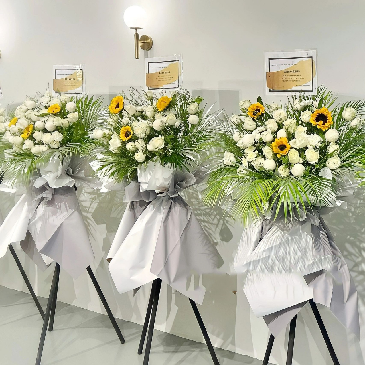 白事花/祭祀花篮|永远缅怀94 花开花落,落叶归根.