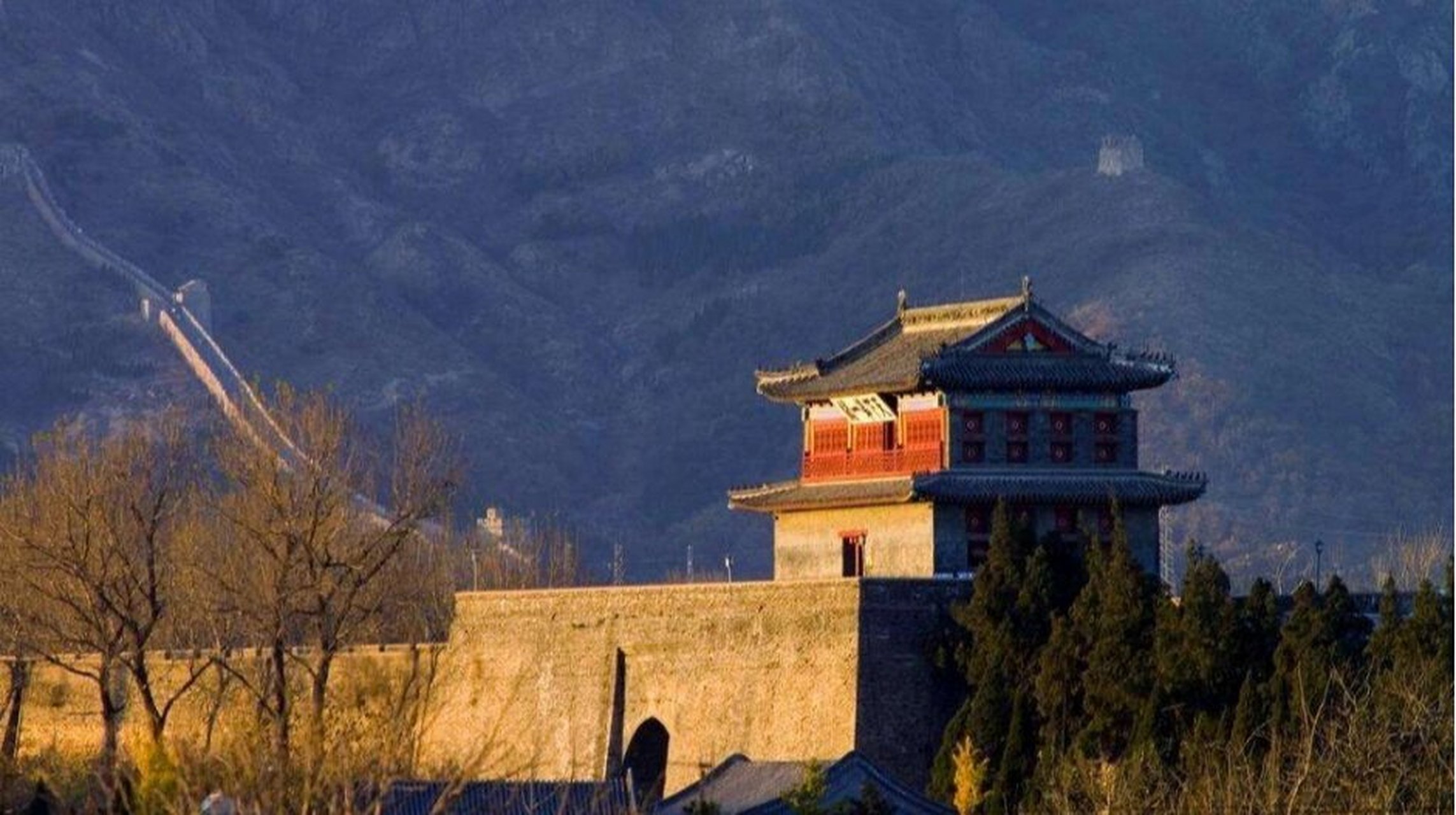 古建筑文化:中国古代著名关城之山海关 山海关,又称榆关,是明长城位于