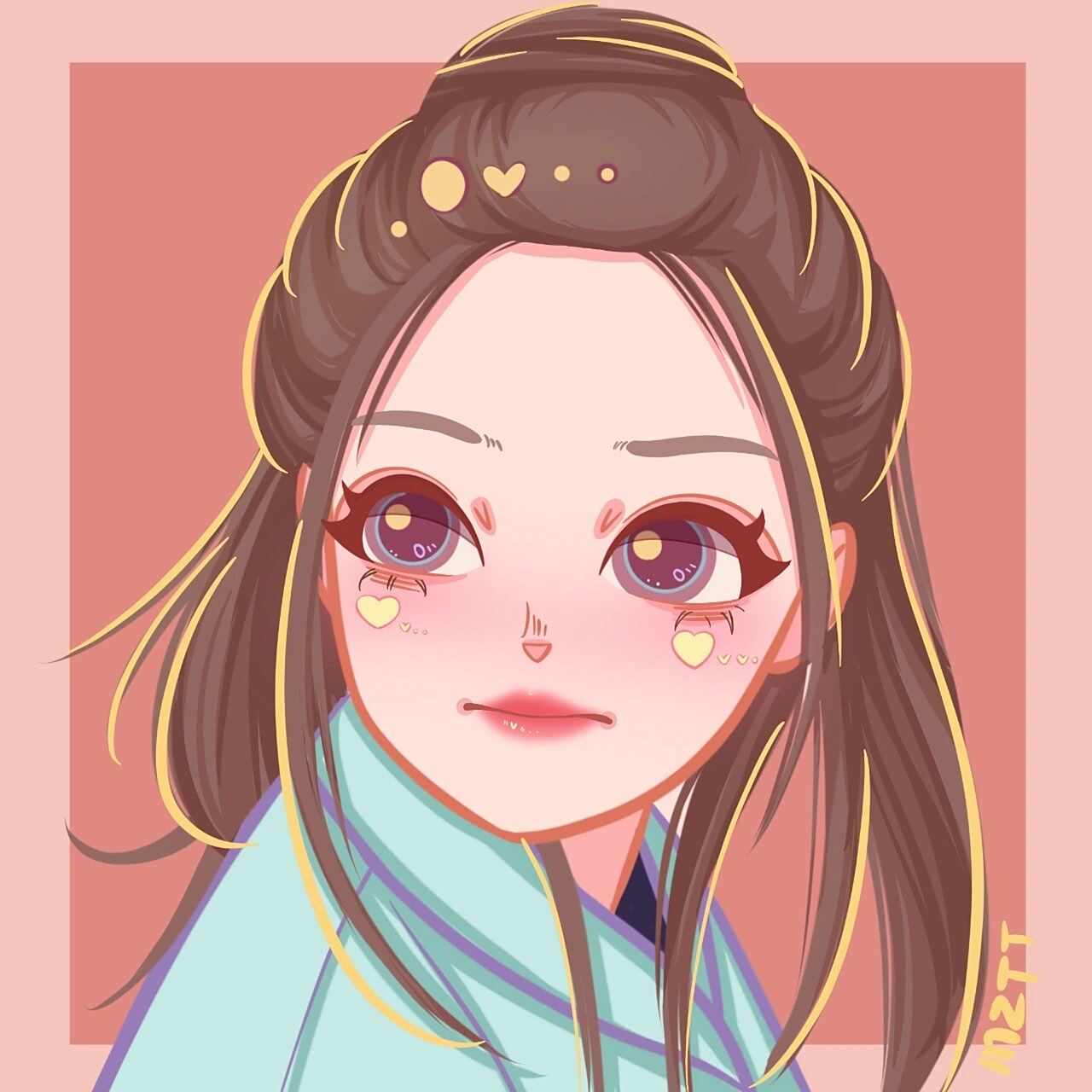 卡通头像/浅画一下紫霞仙子/附线稿 还记得紫霞仙子?