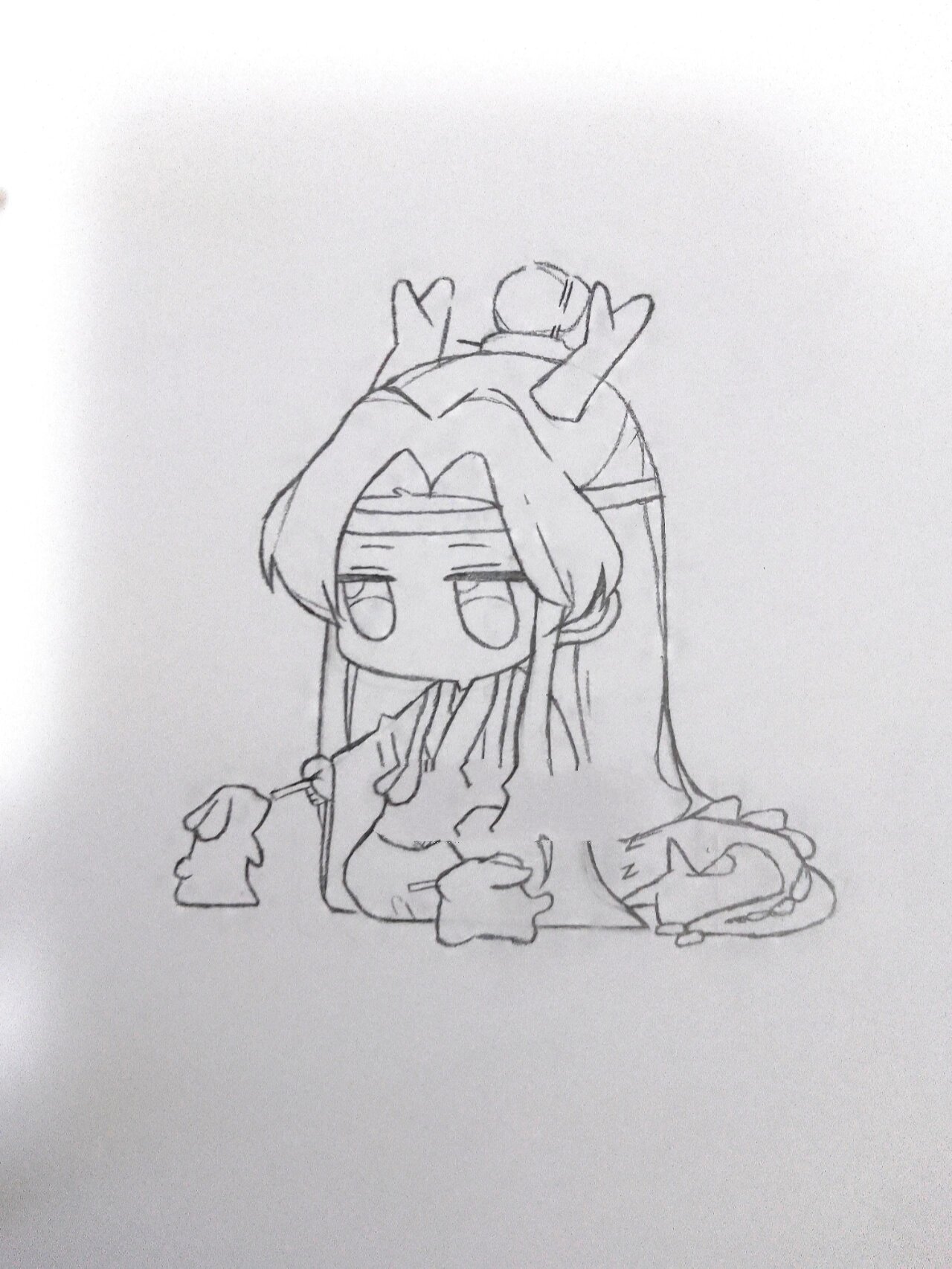 教你画一只龙版蓝忘机,都给我麻溜学起来!