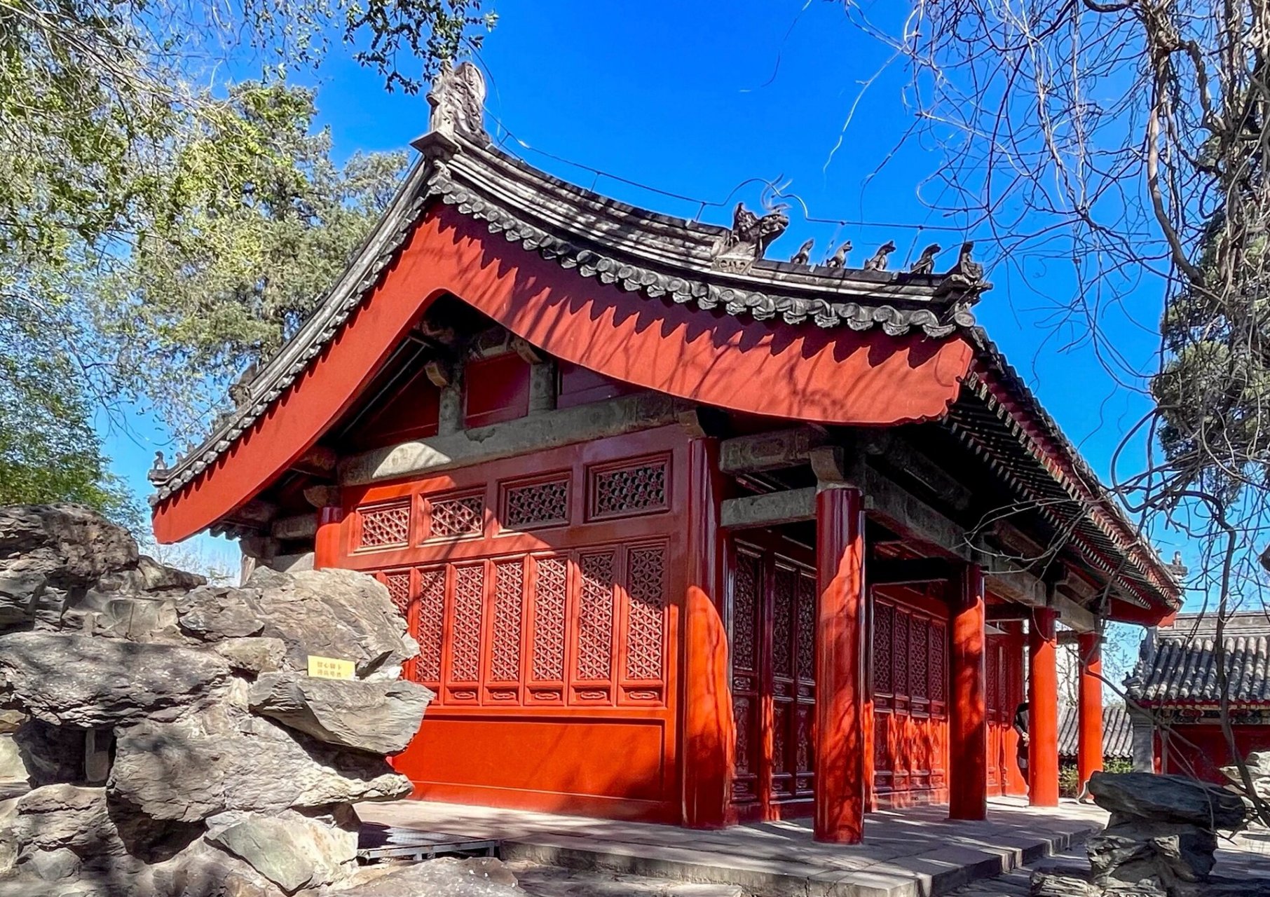 中国建筑史 01| 悬山顶 【图1】北京-海定区-万寿寺-始建于明万历五年