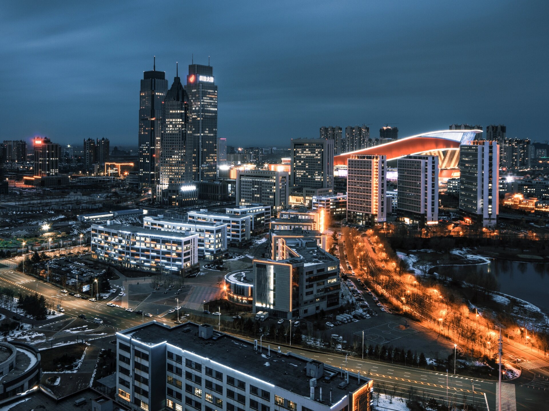 哈尔滨纯内透的夜景你见过吗