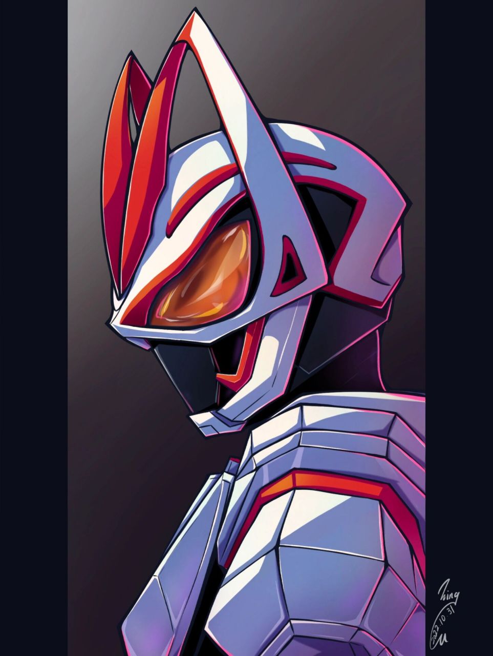 挑战画一百个假面骑士—geats(58/100) 极狐🦊