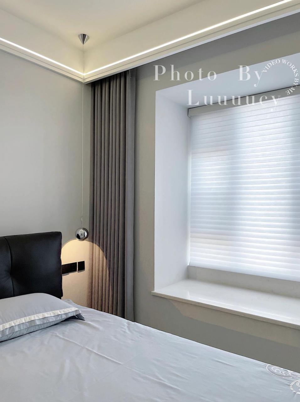 干货来啦7515卧室双眼皮吊顶77线性灯做法详解 集美们～答应我