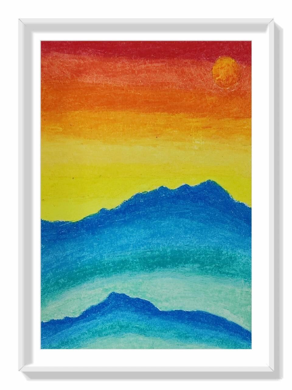 记录色彩 学生作品合集8915 人教版美术六年级《记录色彩》94