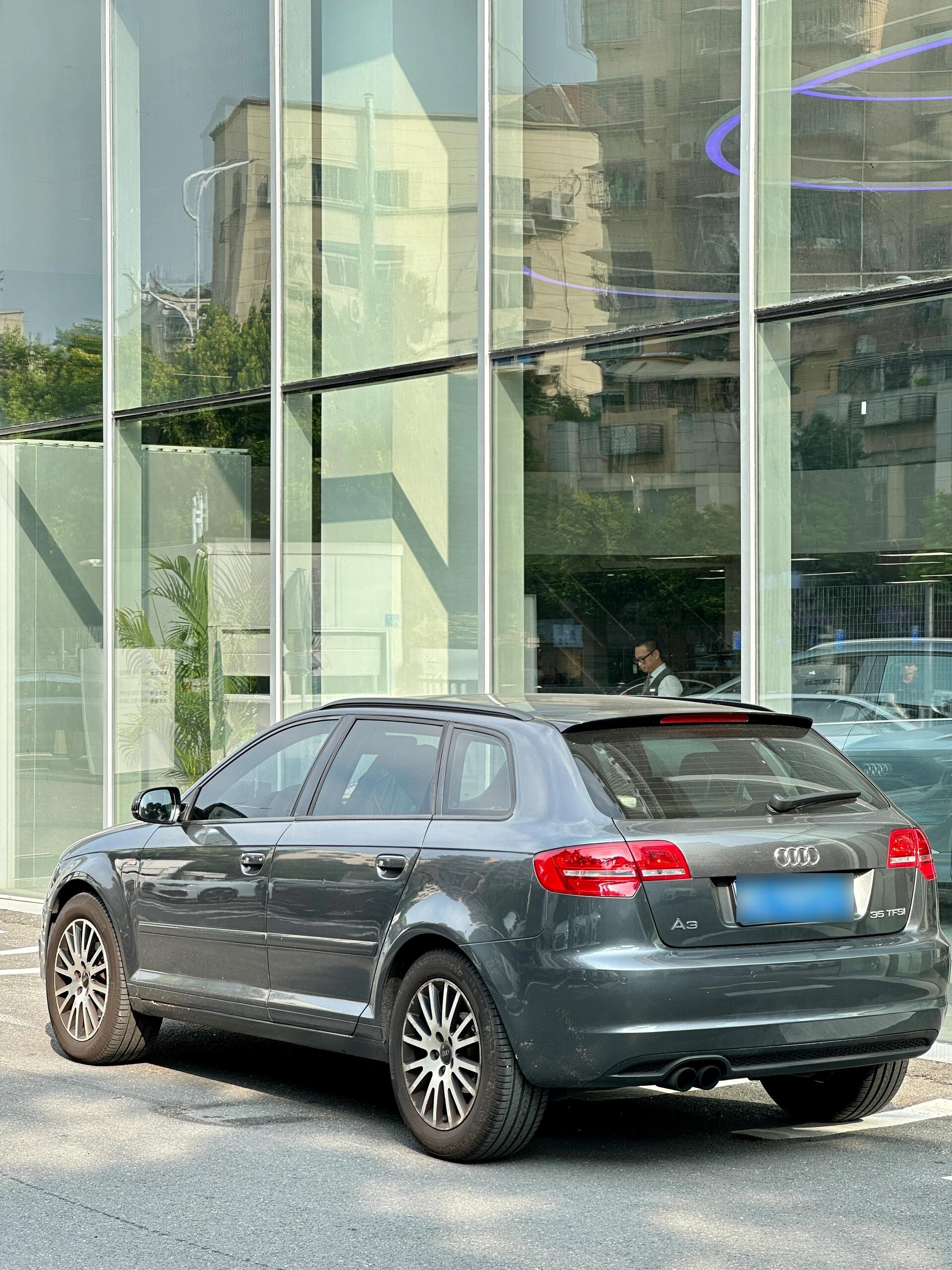 奥迪a3两厢太漂亮了,这audi a3 79我赌你没见到过