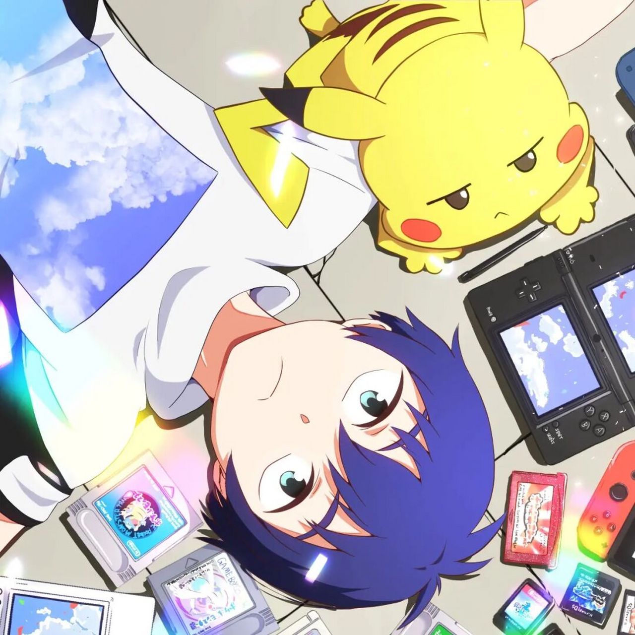 宝可梦|gotcha 找全各世代卡带 掌机 作者葱味噌在2020年创作,只能