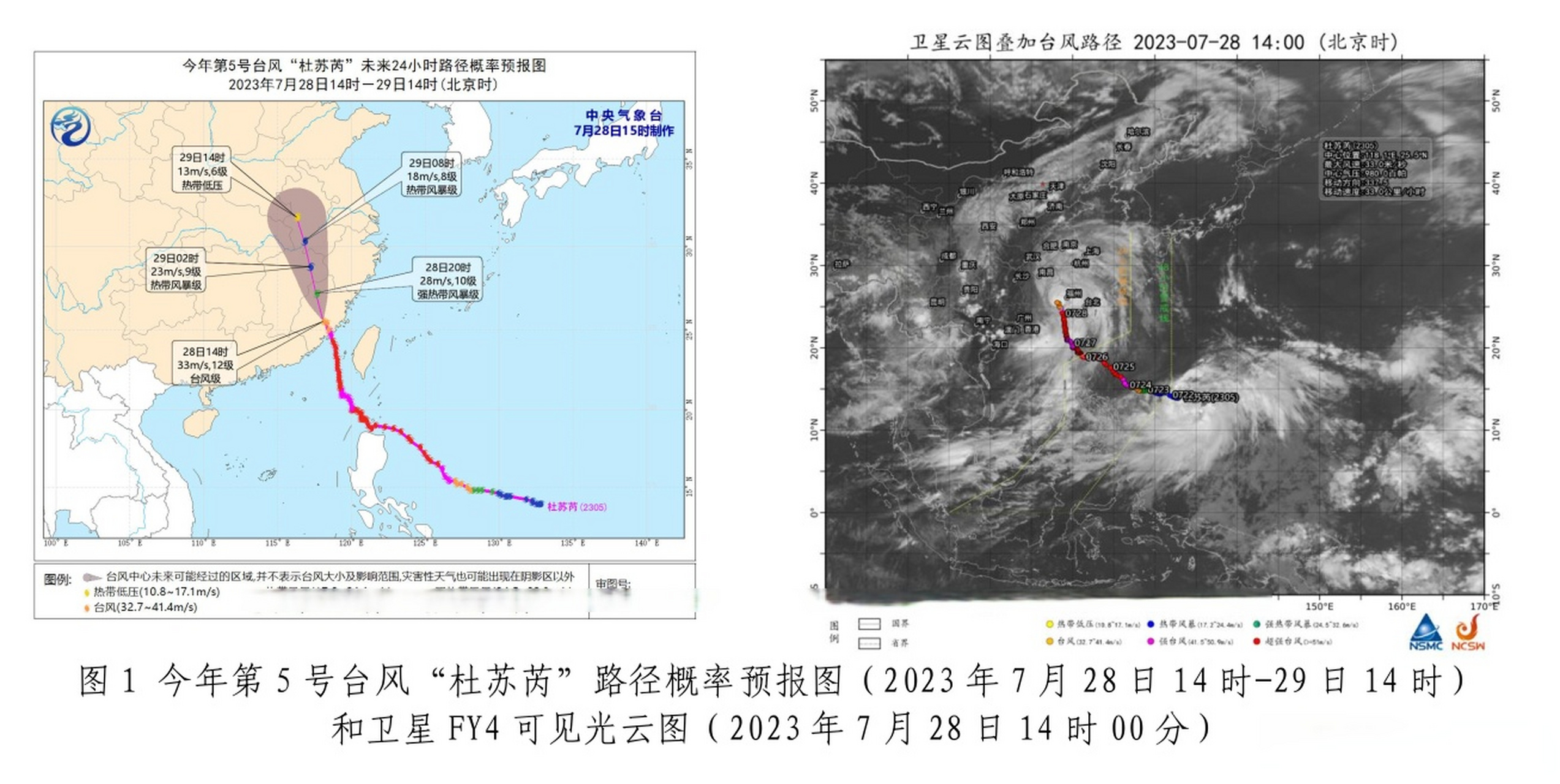 第 5 号台风"杜苏芮"影响预报 一,台风"杜苏芮"路径预报 今年第 5 号