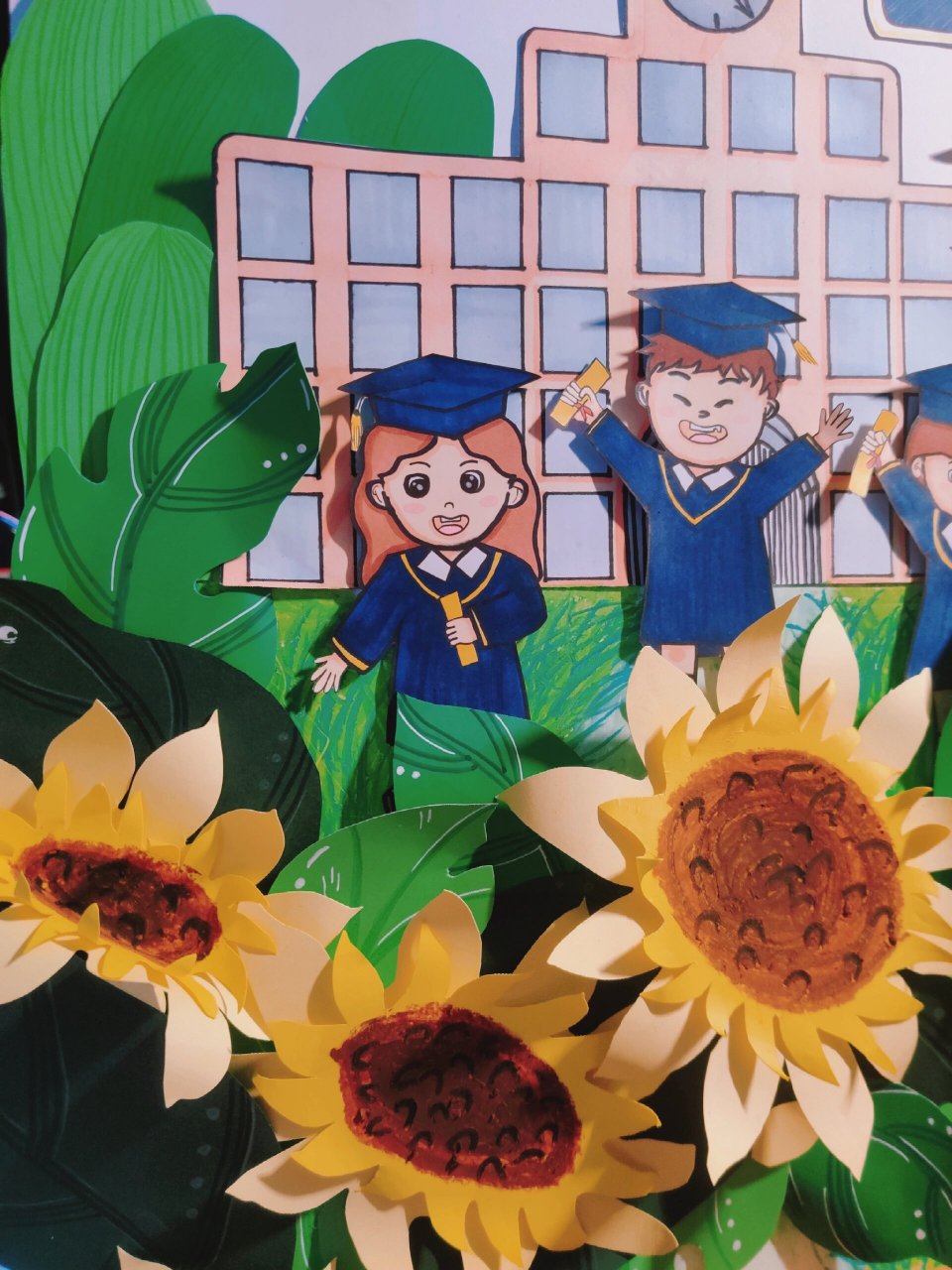 手绘海报|本期是幼儿园毕业典礼活动海报 由好奇到求知,是结束,也是