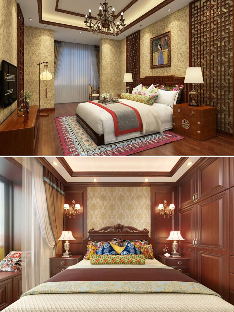 因此,设计理念是将传统的藏式建筑和文化元素融入现代装修风格中,打造