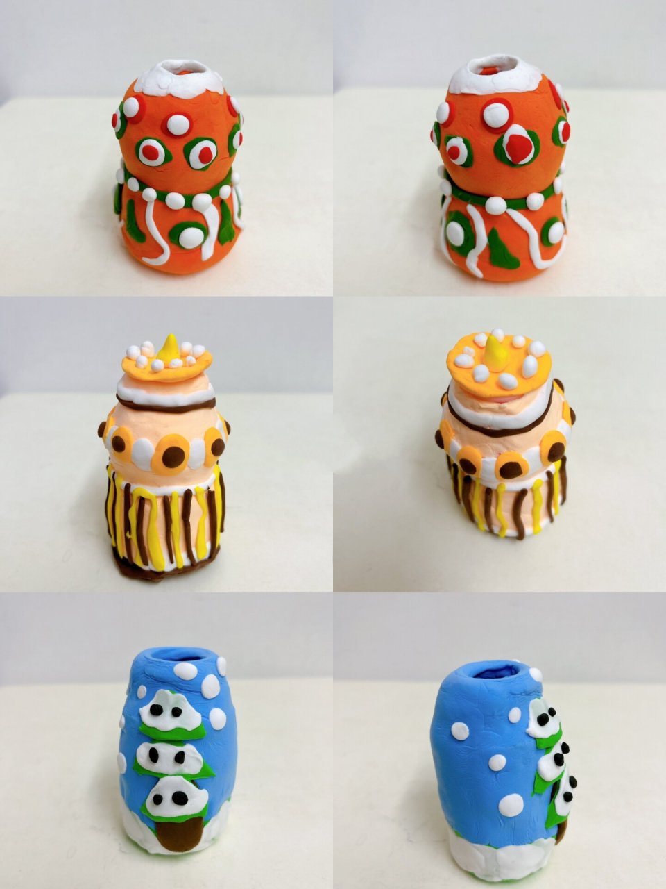 小朋友的手工原创|养乐多瓶diy          我家小朋友的养乐多瓶diy大