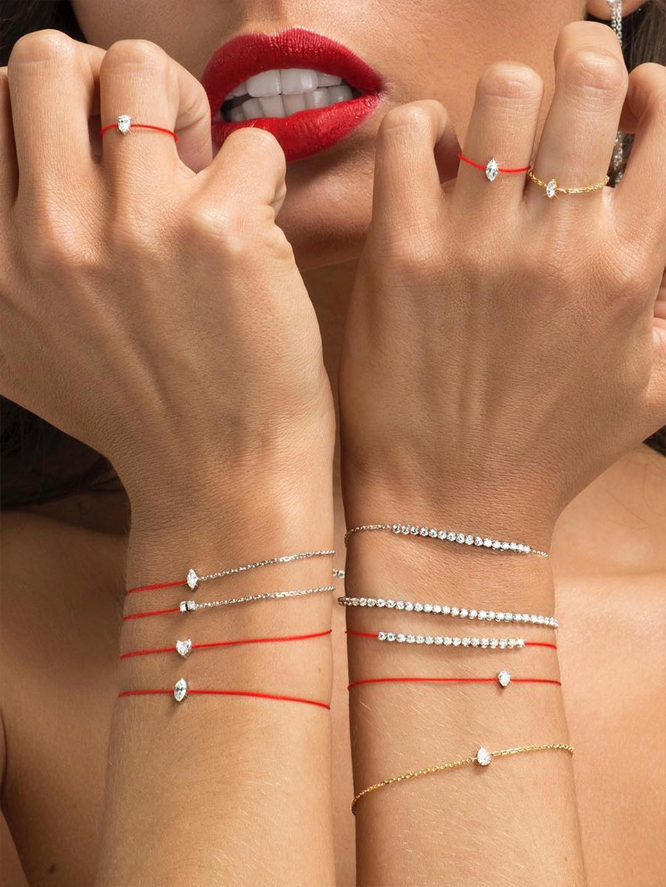 redline小红绳北京专柜到新货啦93 法国redline的每款小红绳都各有