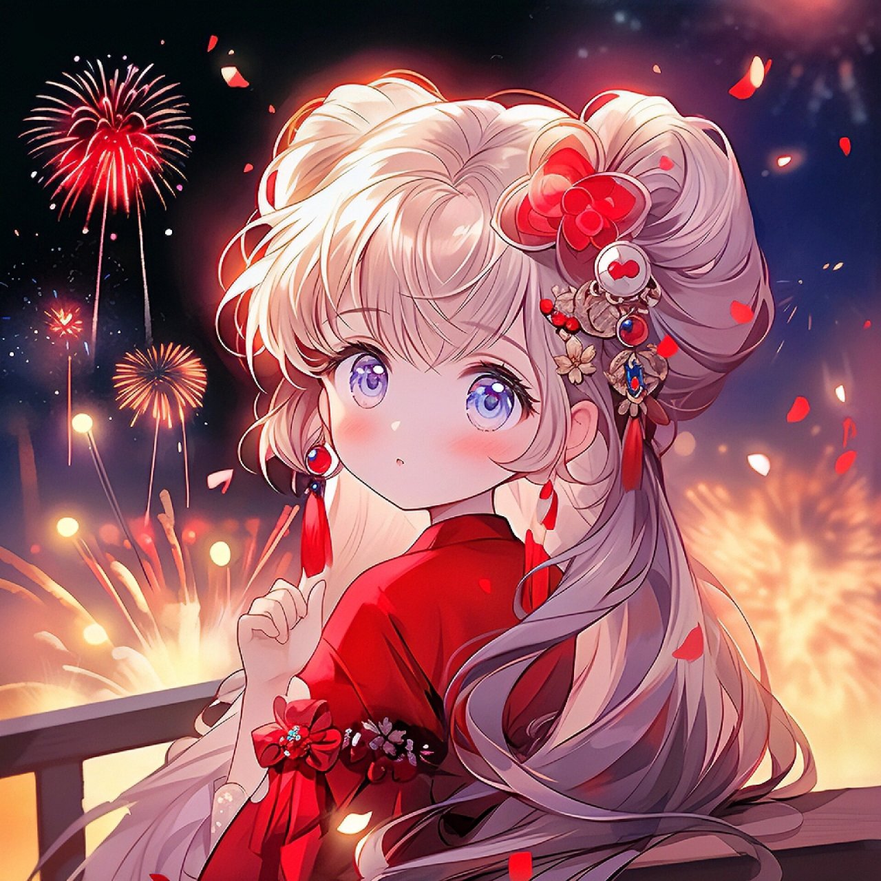 美少女/2024新年头像 #动漫女生头像# #少女头像# #闺蜜头像# #好看