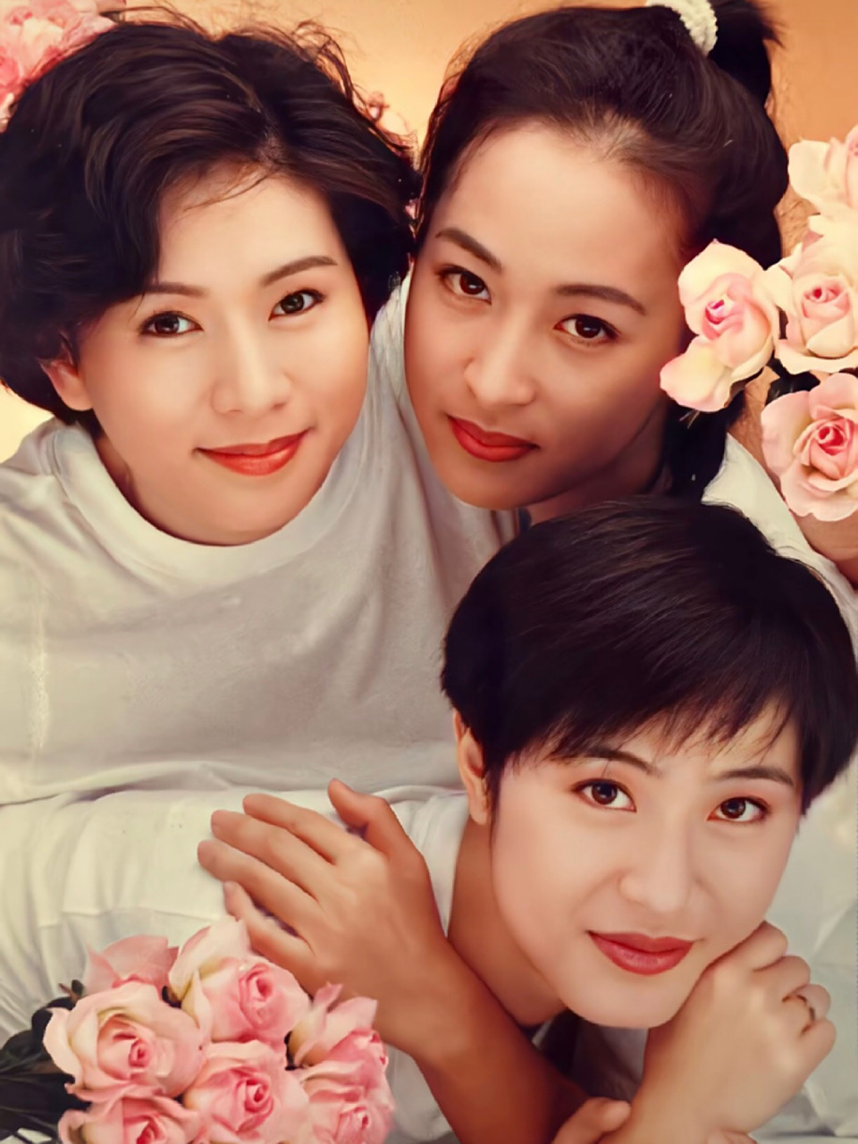 90港星好朋友系列 陈法蓉&黎美娴&罗慧娟 短发女神罗