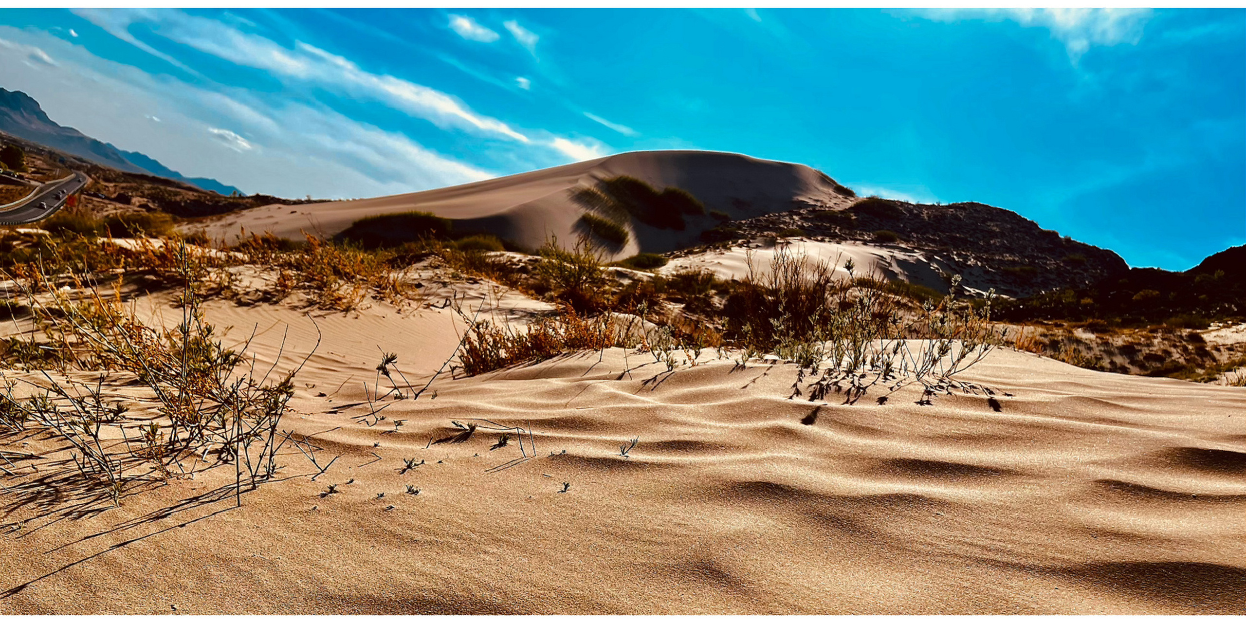 离北京最近的大沙漠腹地,800里古战场 800里瀚海栏杆,3600年有记载的