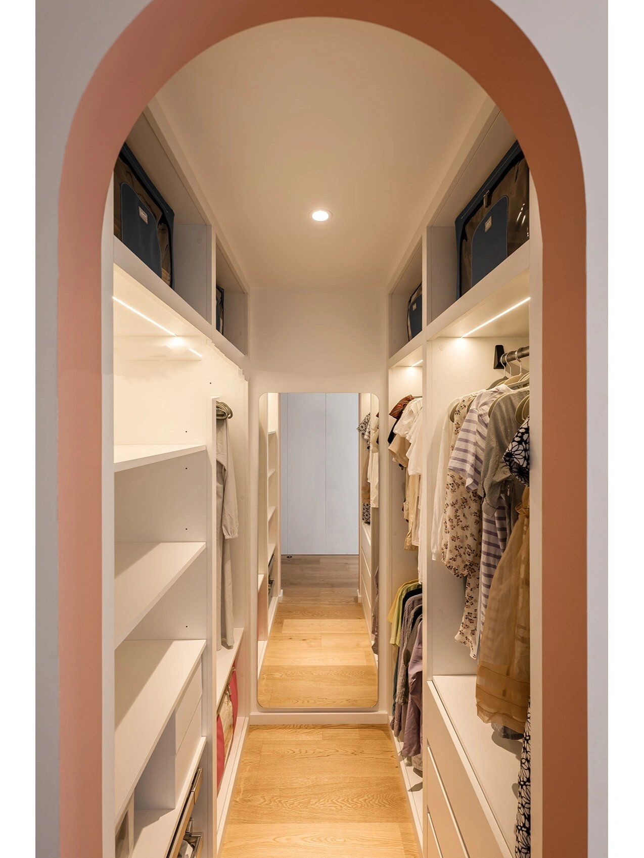 狭长型卧室终于有救了!3种布局方案详解78