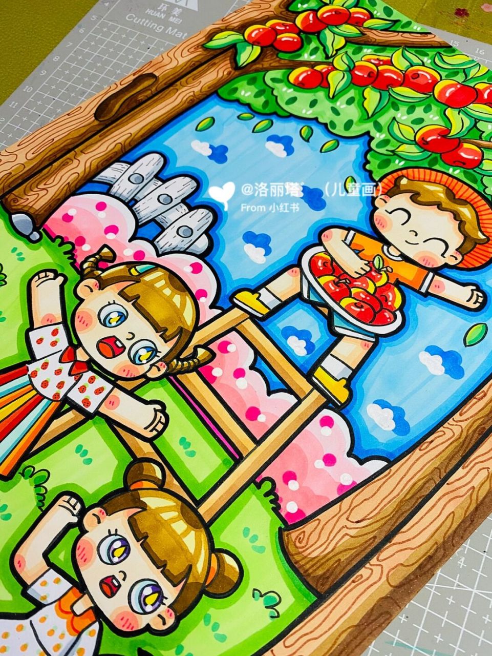 儿童画# #简笔画教程# #简笔画