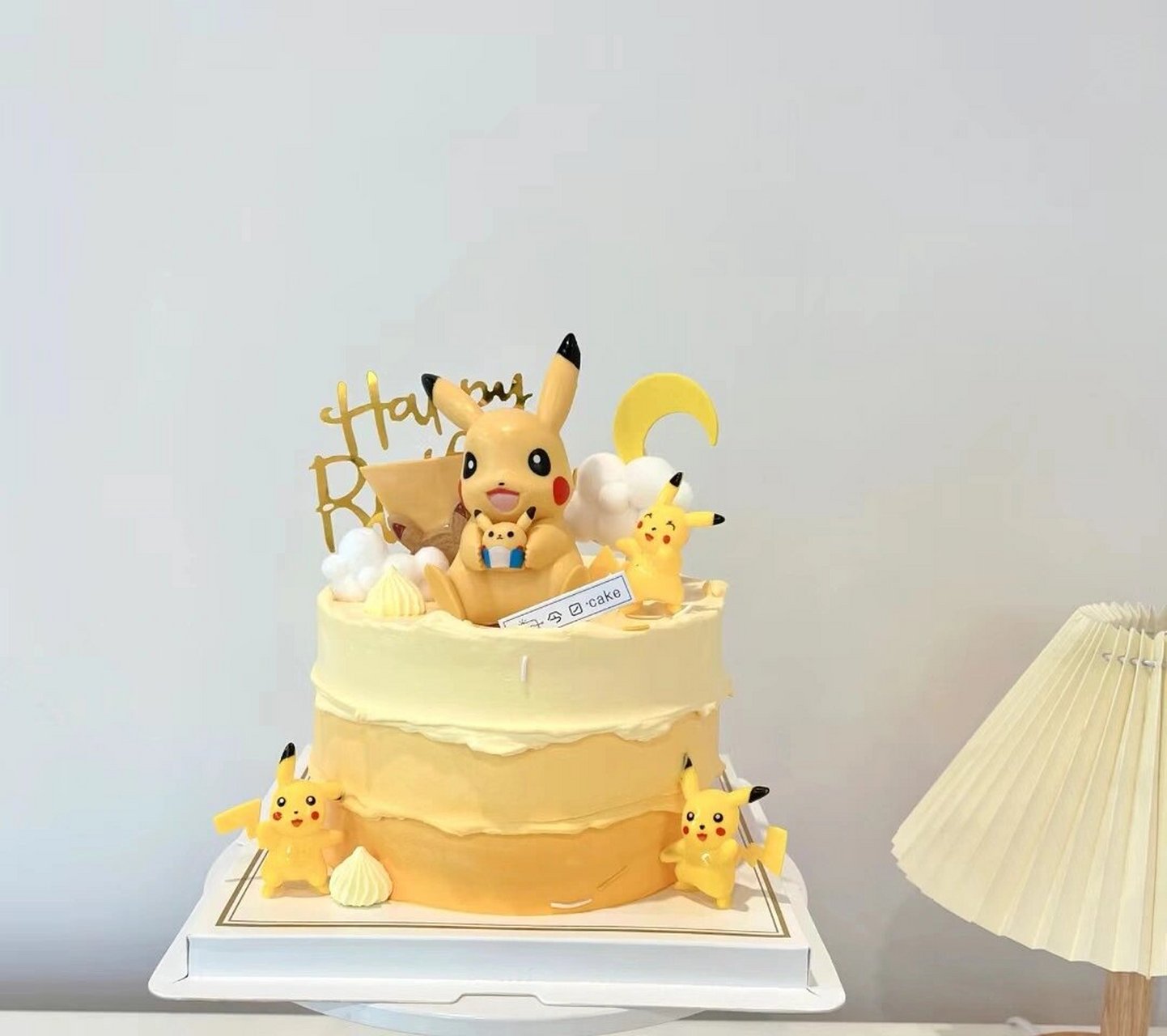 精灵宝可梦皮卡丘生日蛋糕 儿童蛋糕