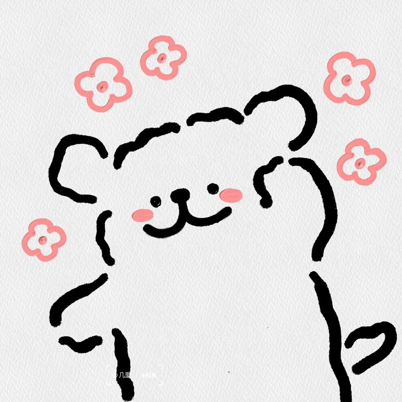 简笔画|【线条小狗】(附过程) 99 99 99 【用具】 44art set4