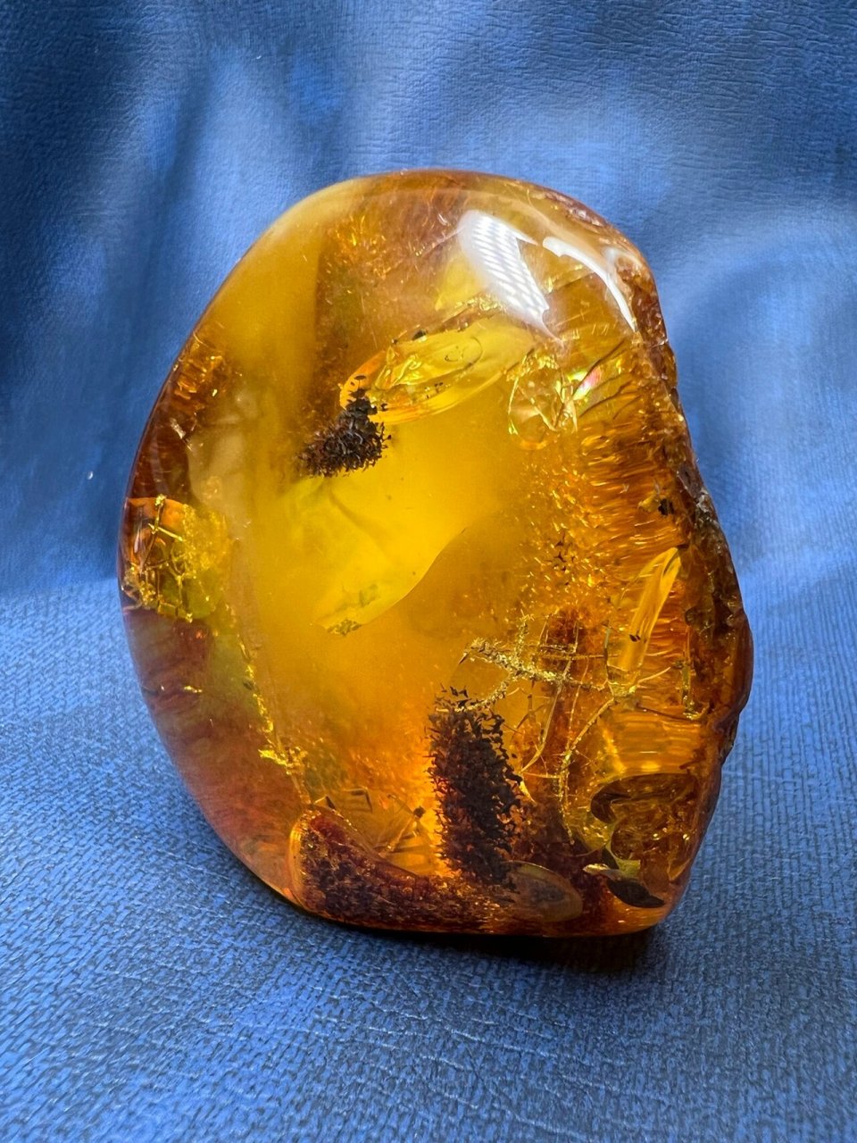 天然的神奇 美美哒绿花珀