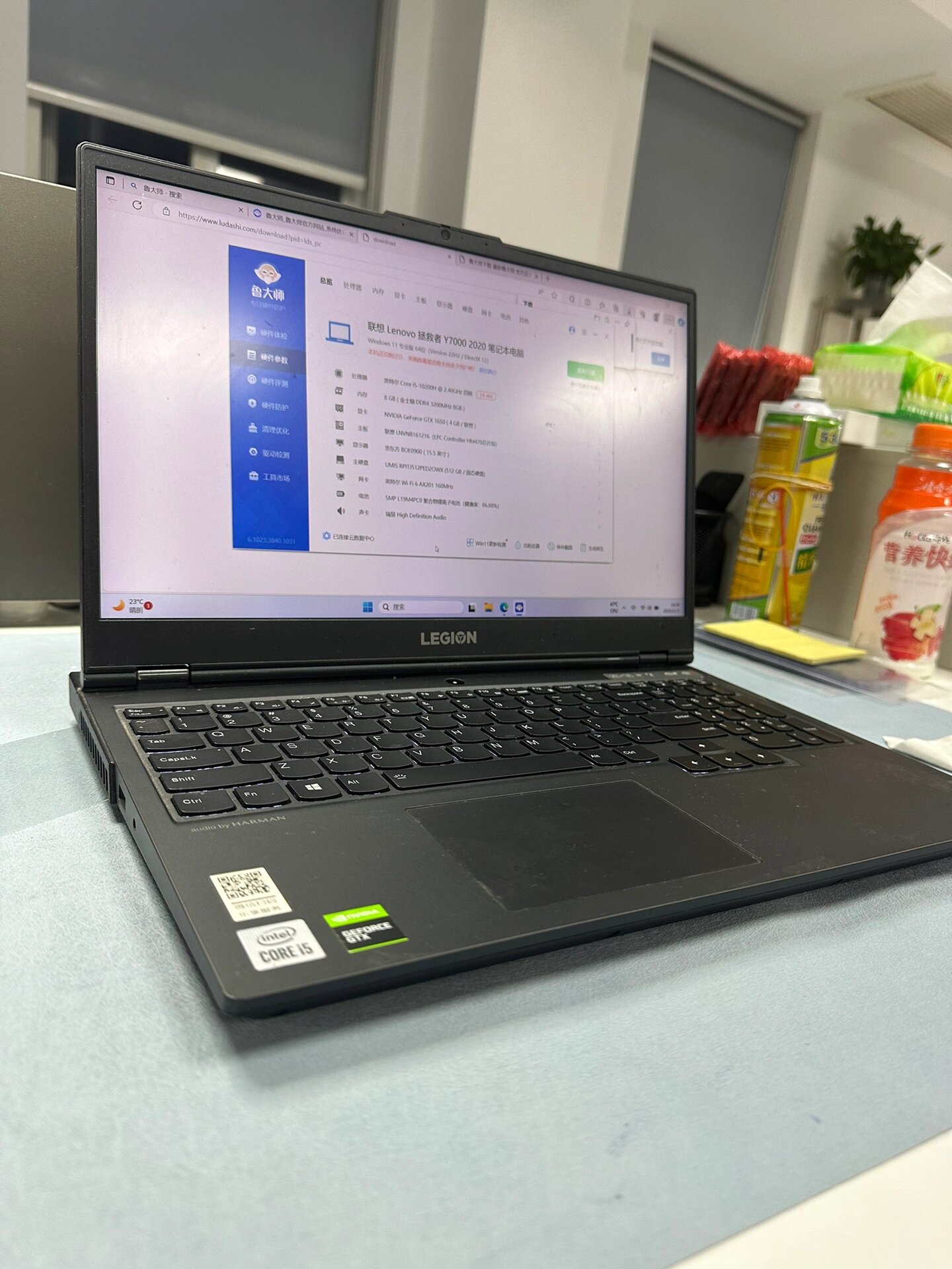 98新联想拯救者y7000 2020款 联想拯救者y7000 2020  cpu: i5 10200h