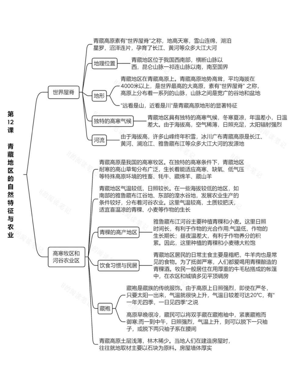 世界河流思维导图图片