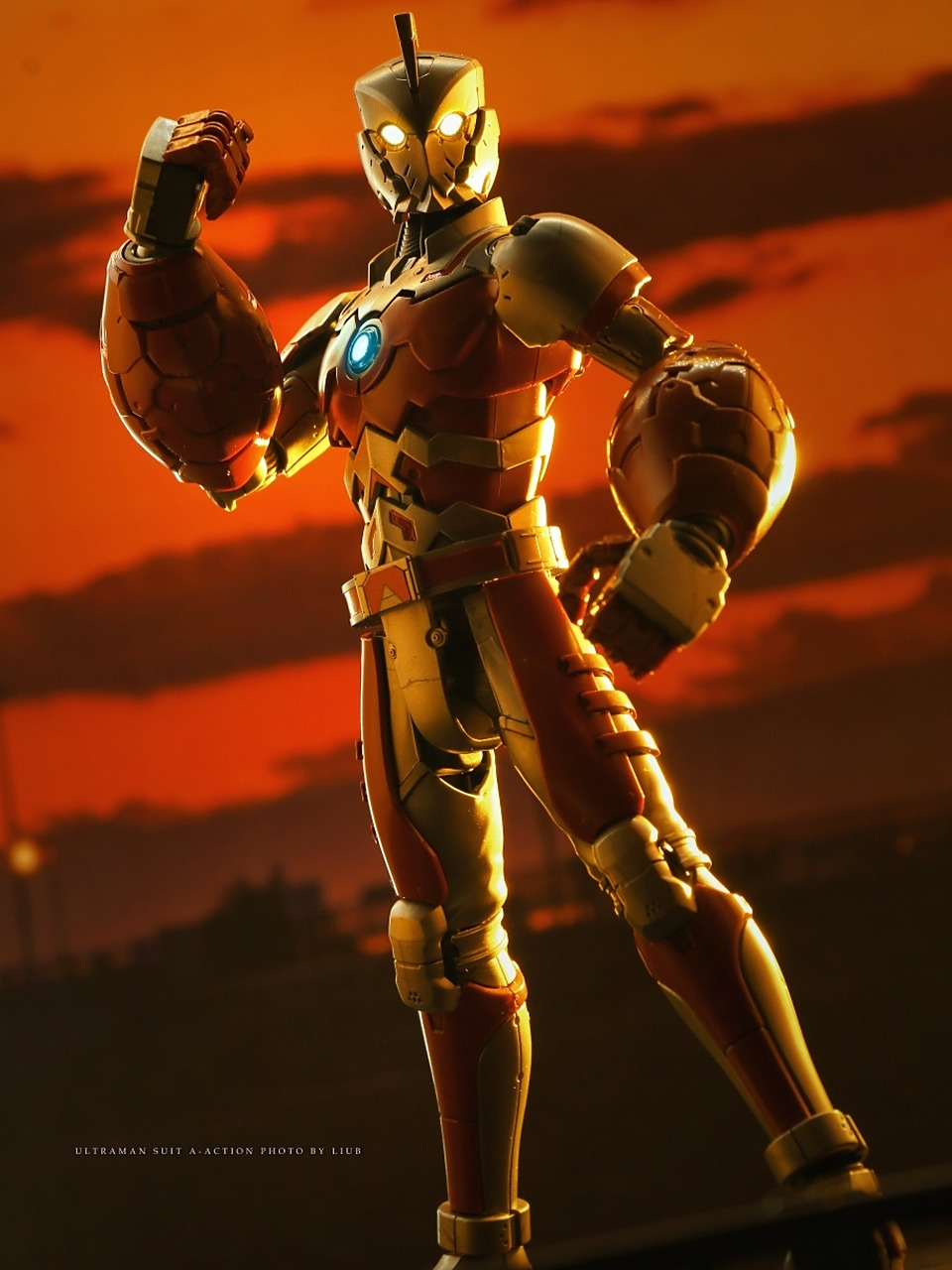 机动奥特曼 艾斯装甲 随拍 #奥特曼