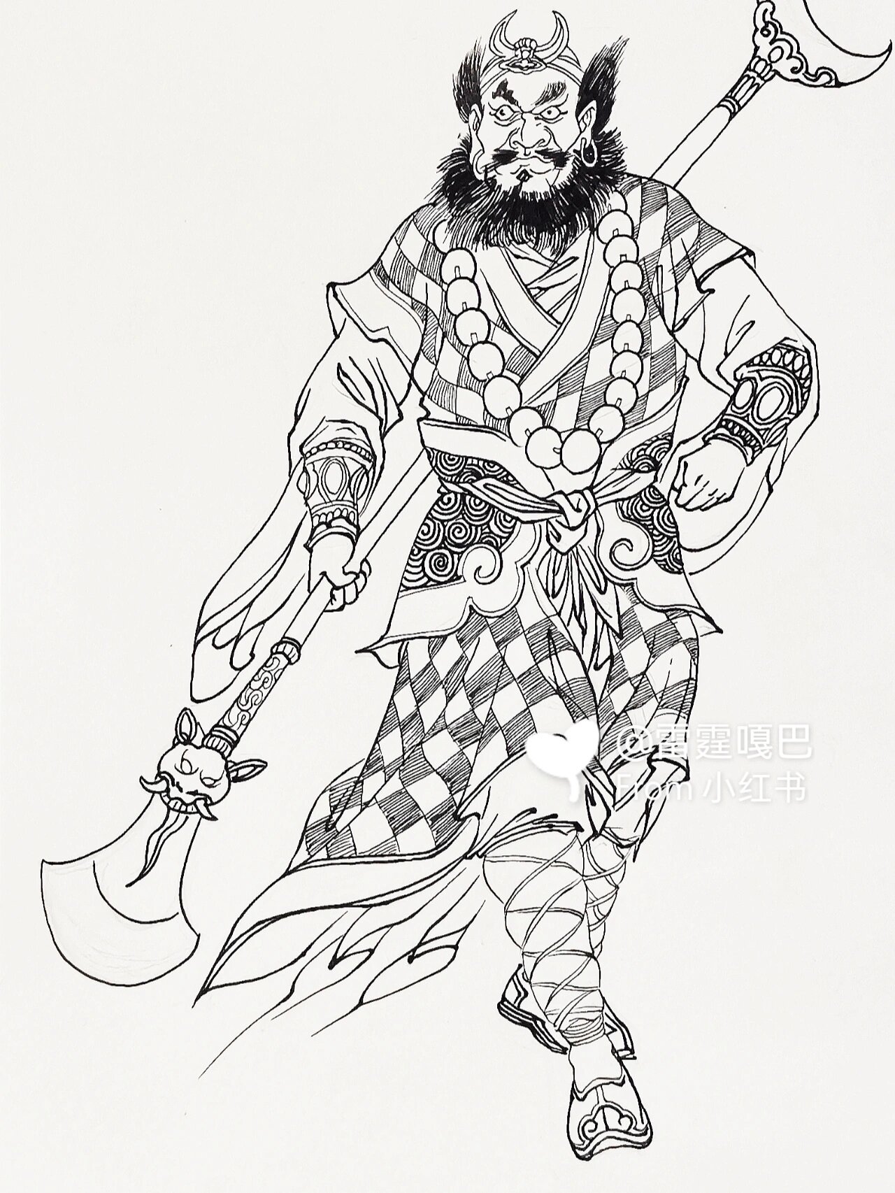 西游记线描系列