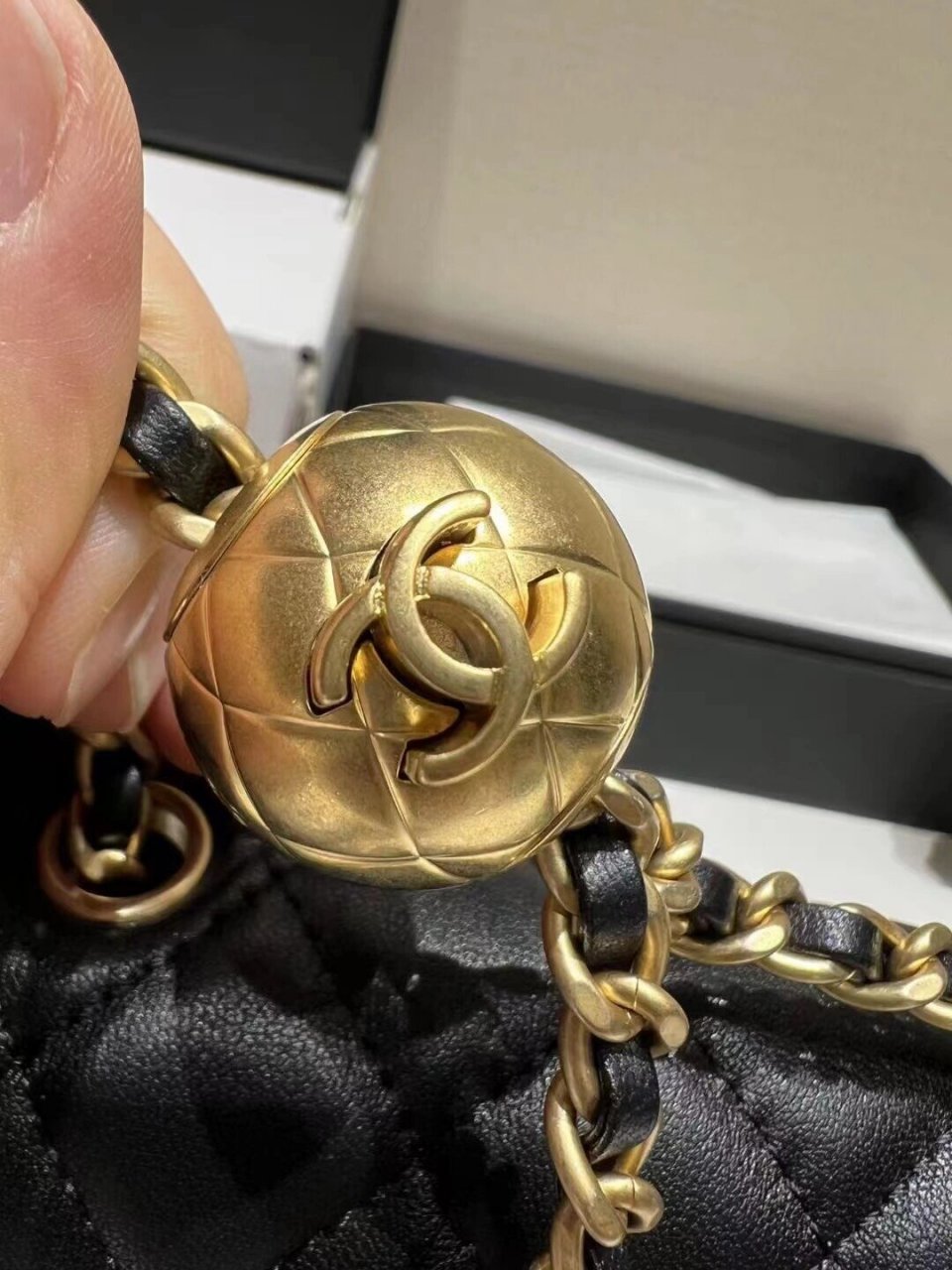 方胖子小金球香奈儿 升级版带芯片～ 3235【小金球方胖子】 最有