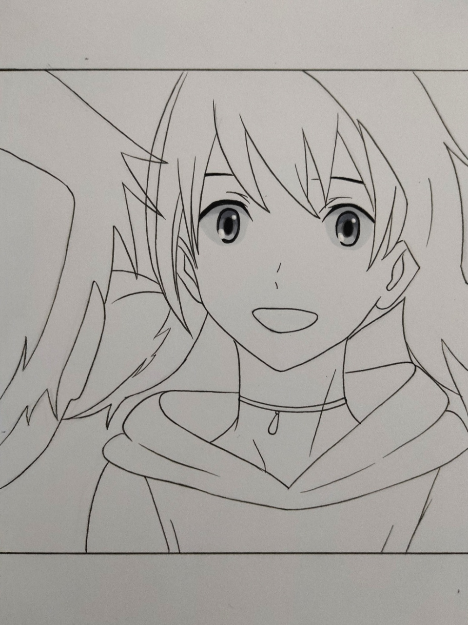 画一个阳菜 明天画帆高 #天气之子