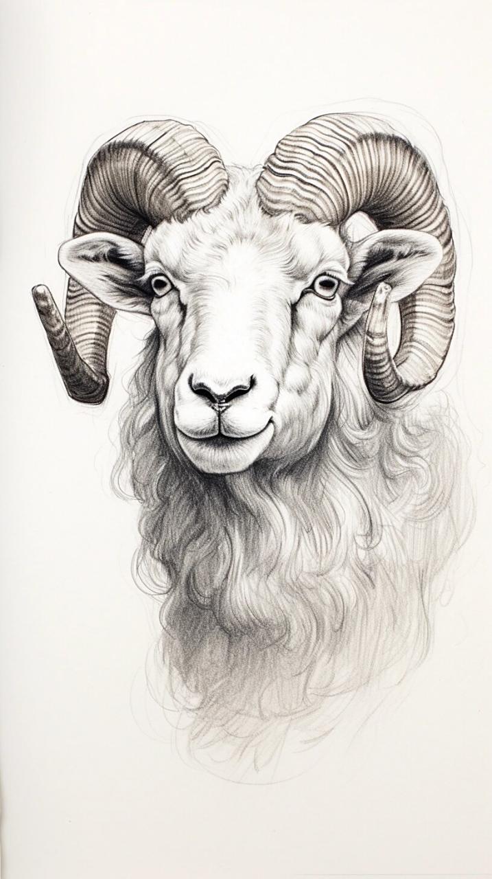 绵羊·素描