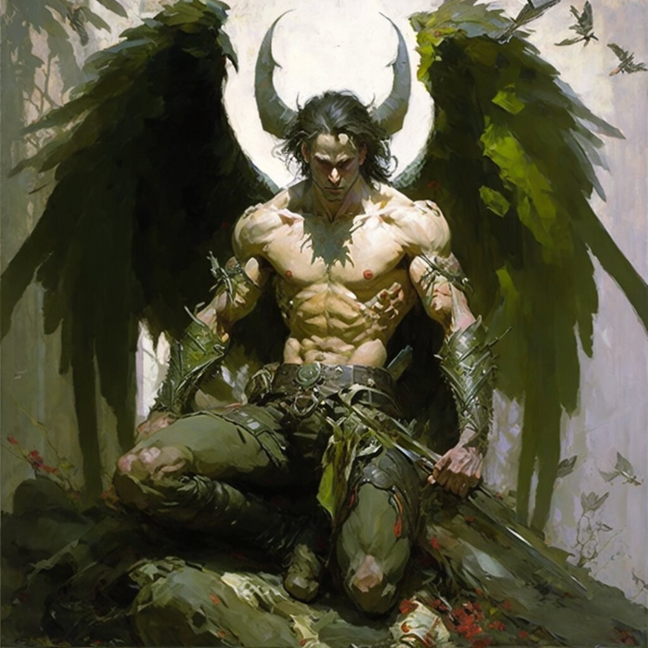 八大堕落天使 以"阿撒兹勒"为首领的八大堕落天使 1,阿撒兹勒(azrael)