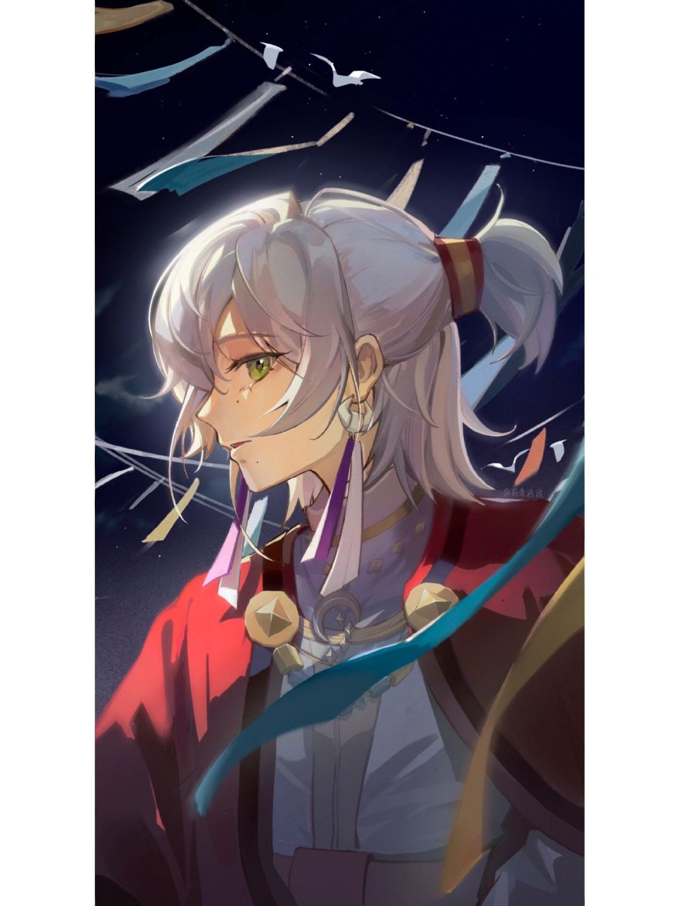 光遇|插画 可恶,新季节头我偏要喊帅姐姐 全网李逍遥or古风帅哥,就没