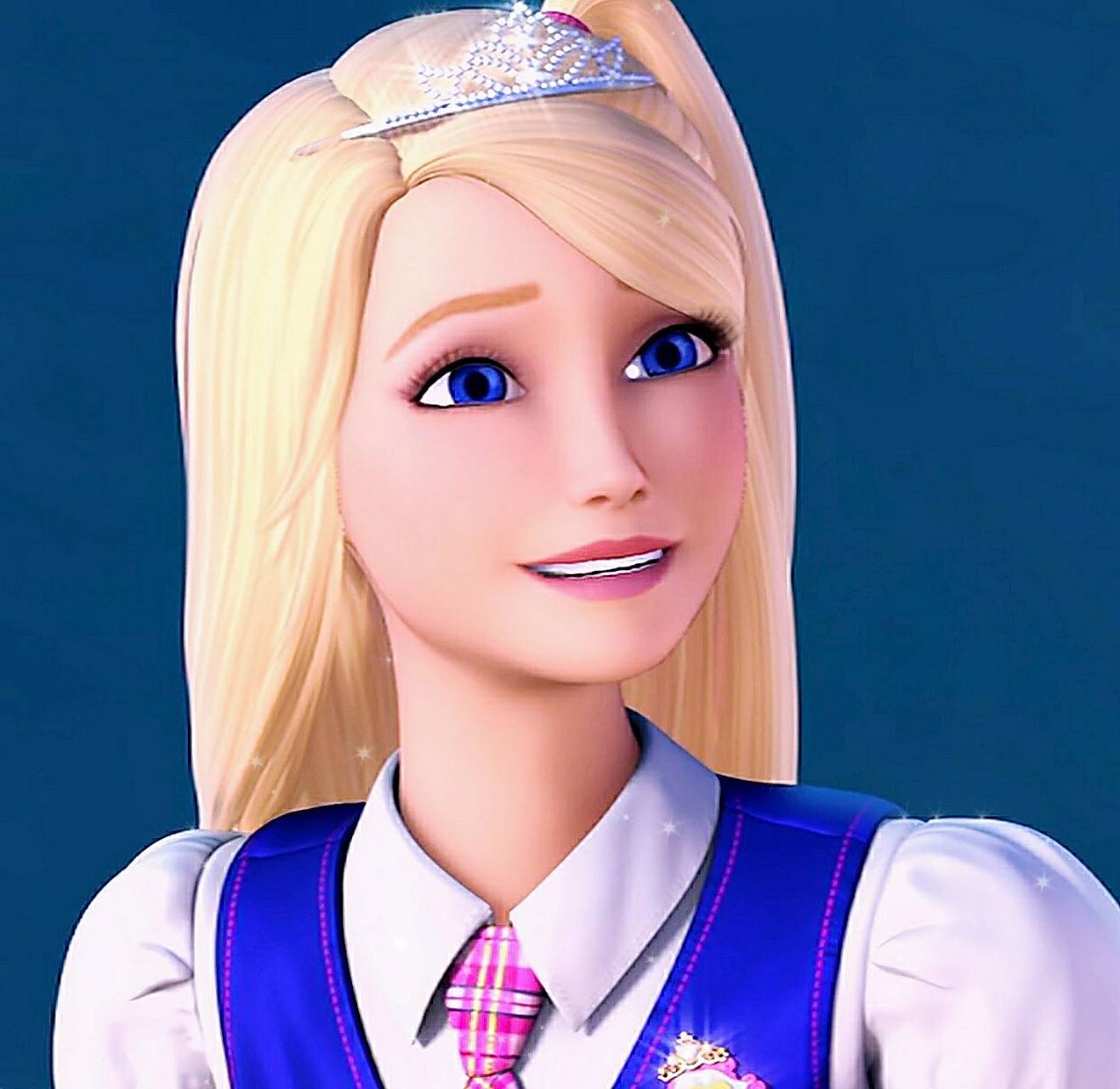 【芭比公主头像】9778 选自《芭比之魅力公主学院》96 第二期啦