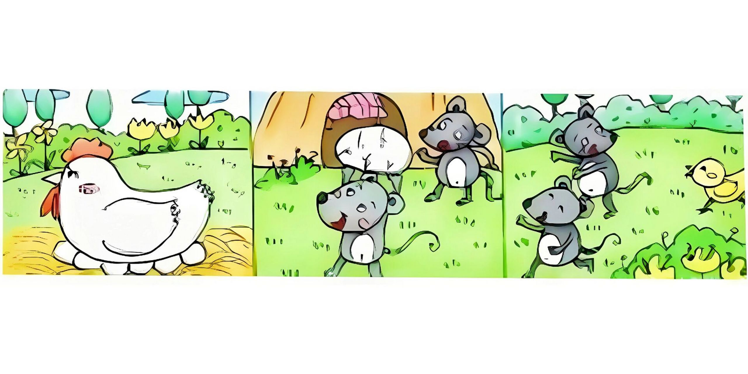 二年级看图写话《老鼠偷鸡蛋》 第一段: 风和日丽的下午,母鸡妈妈趴在