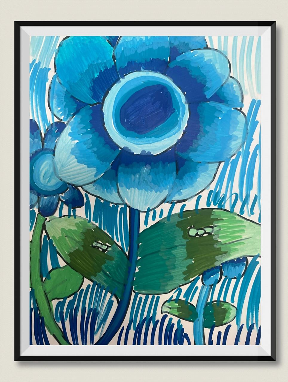 《色彩的和谐》 邻近色的运用,使画面产生和谐舒适的感觉.