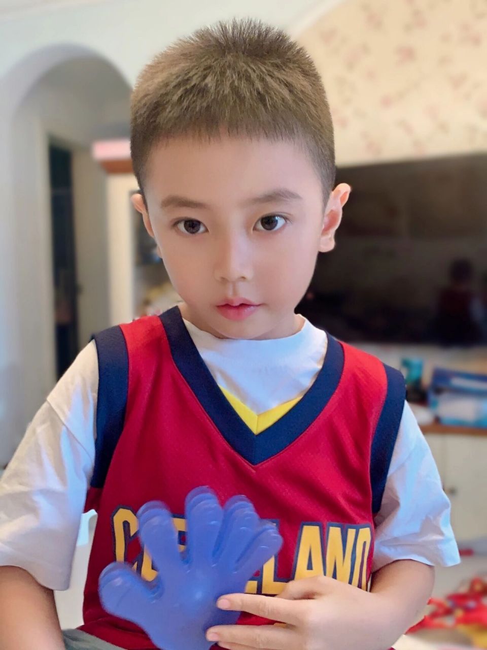 男宝宝寸头发型参考,儿子的寸头可还行02?
