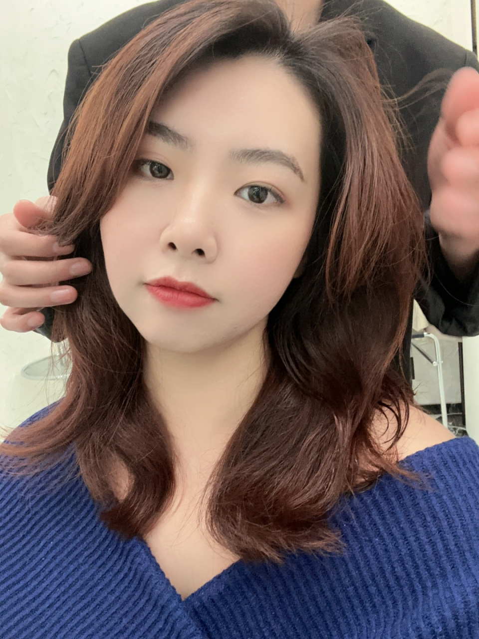 简直是中长发的天菜发型!适合细软塌贴头皮 我的老天鹅!