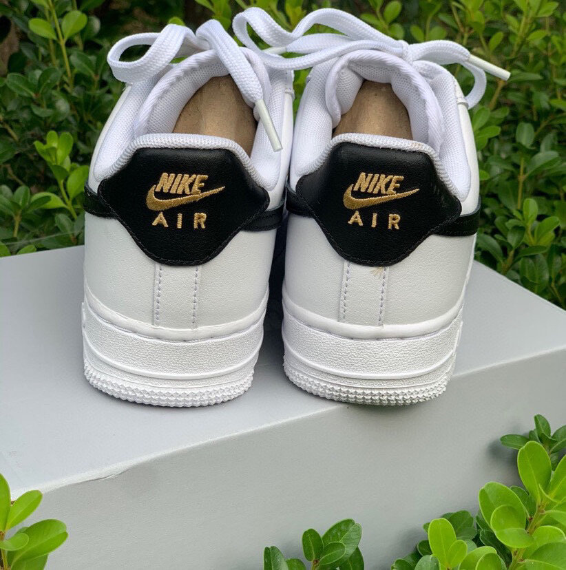 nike af1  空军一号 白黑迷你钩  金勾 01百分百原厂 拒绝混发 尺码