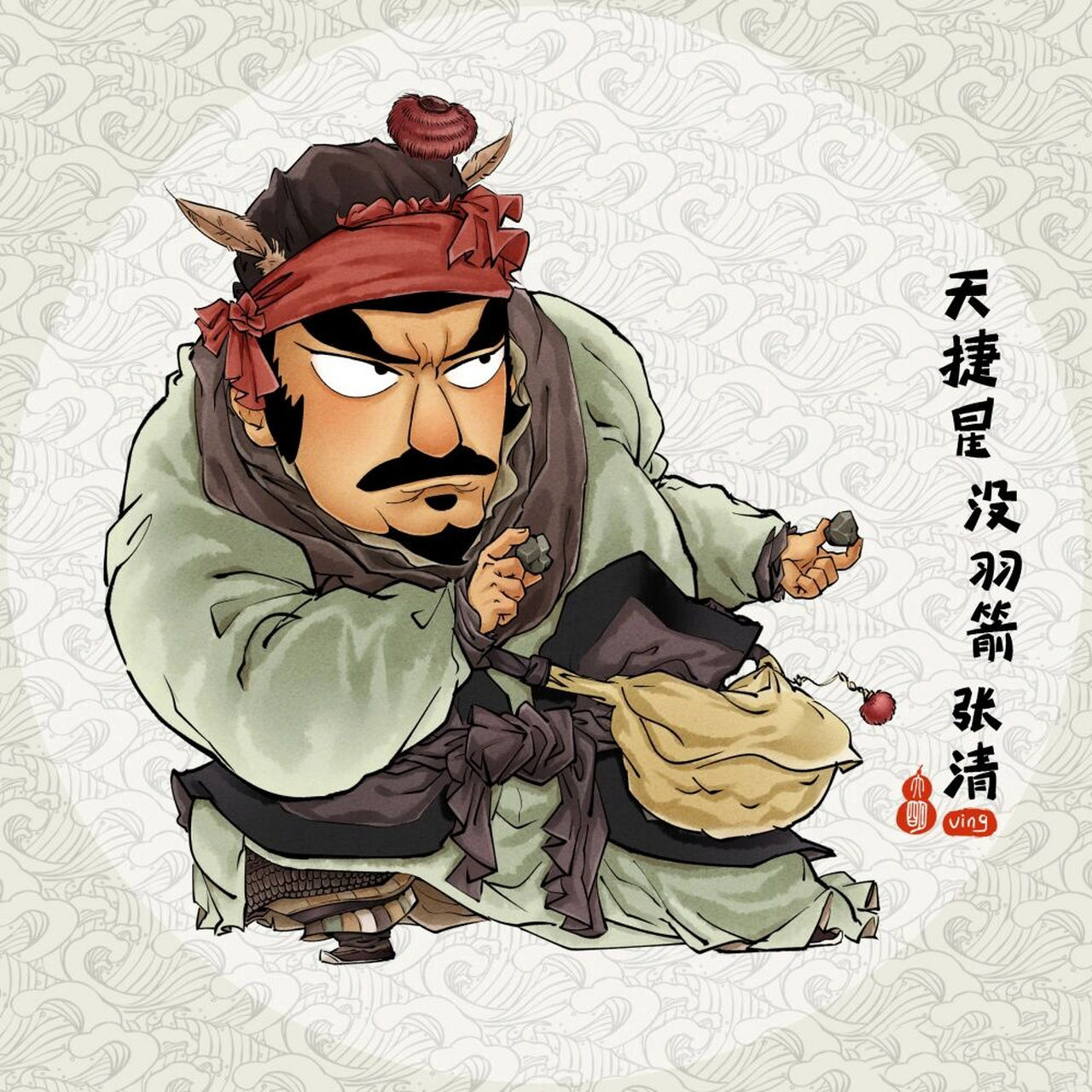 q水浒——15-22 q版水浒传108将.人物众多,争取早日完成.