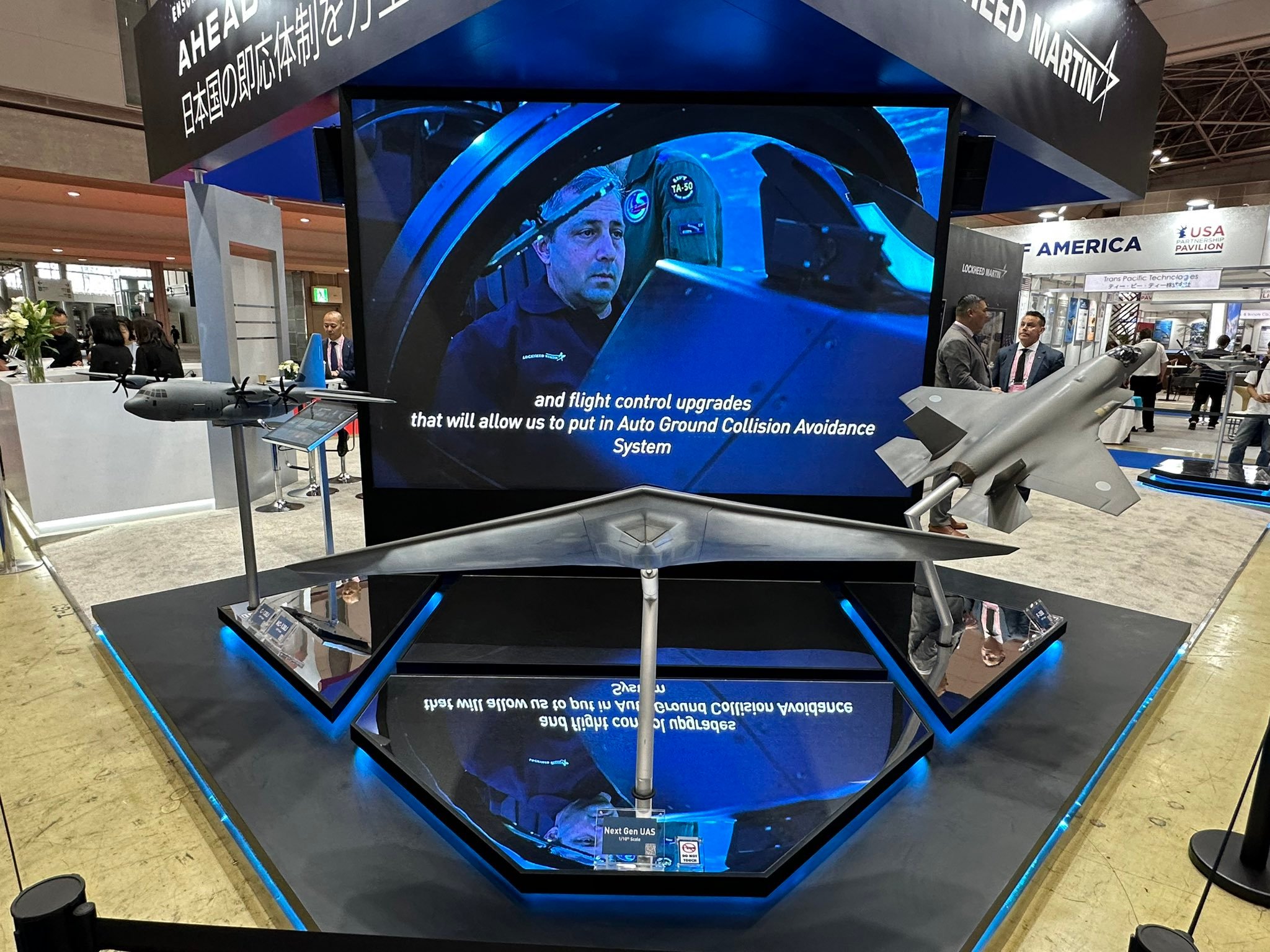 烽火问鼎计划# 日本东京2024国際航空宇宙展,美国洛克希德·马丁公司