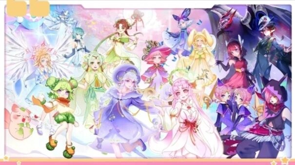 星卡少女所有精灵大集结