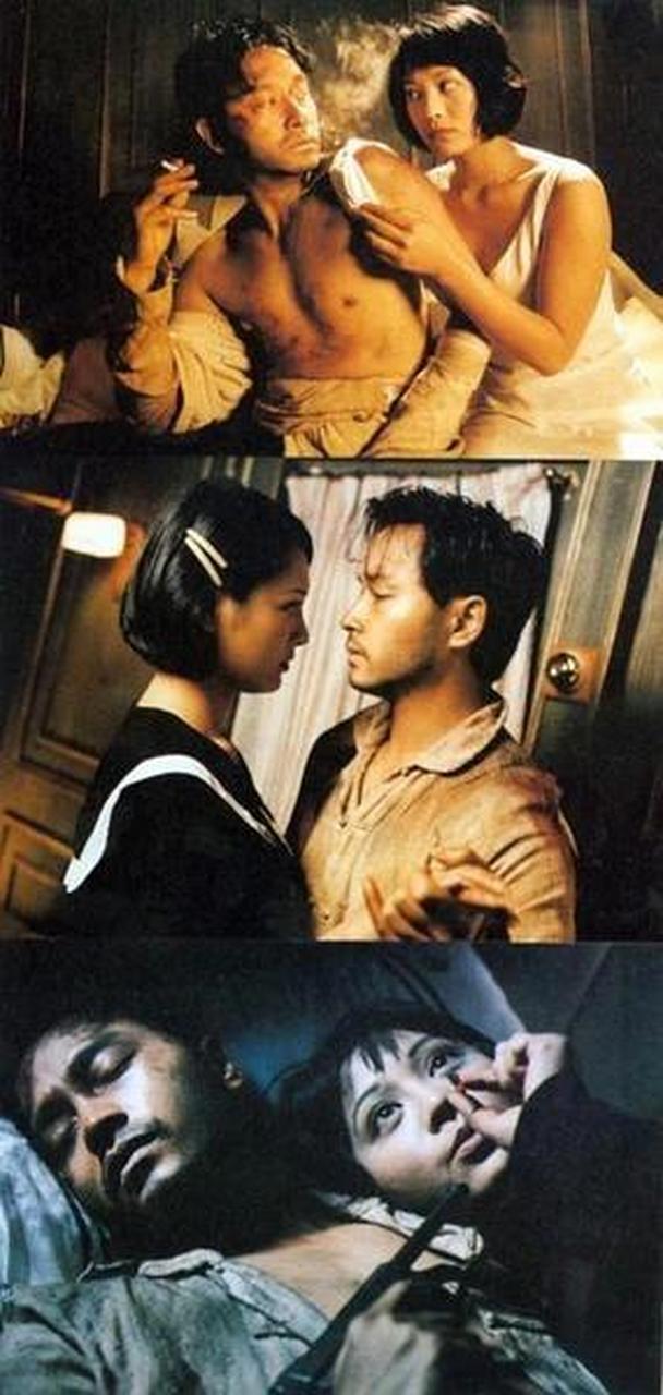 "1995年,在拍《新上海滩》时,张国荣和宁静要拍"鸳鸯浴",导演提议让