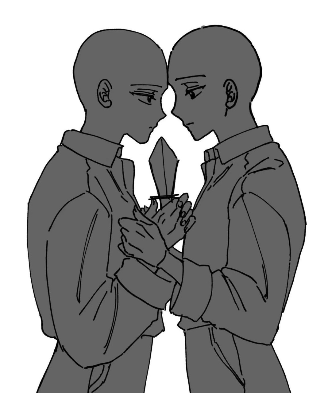 今天给大家整理了九张双人素材图 其实远不止这些哦 需要更多可以踢