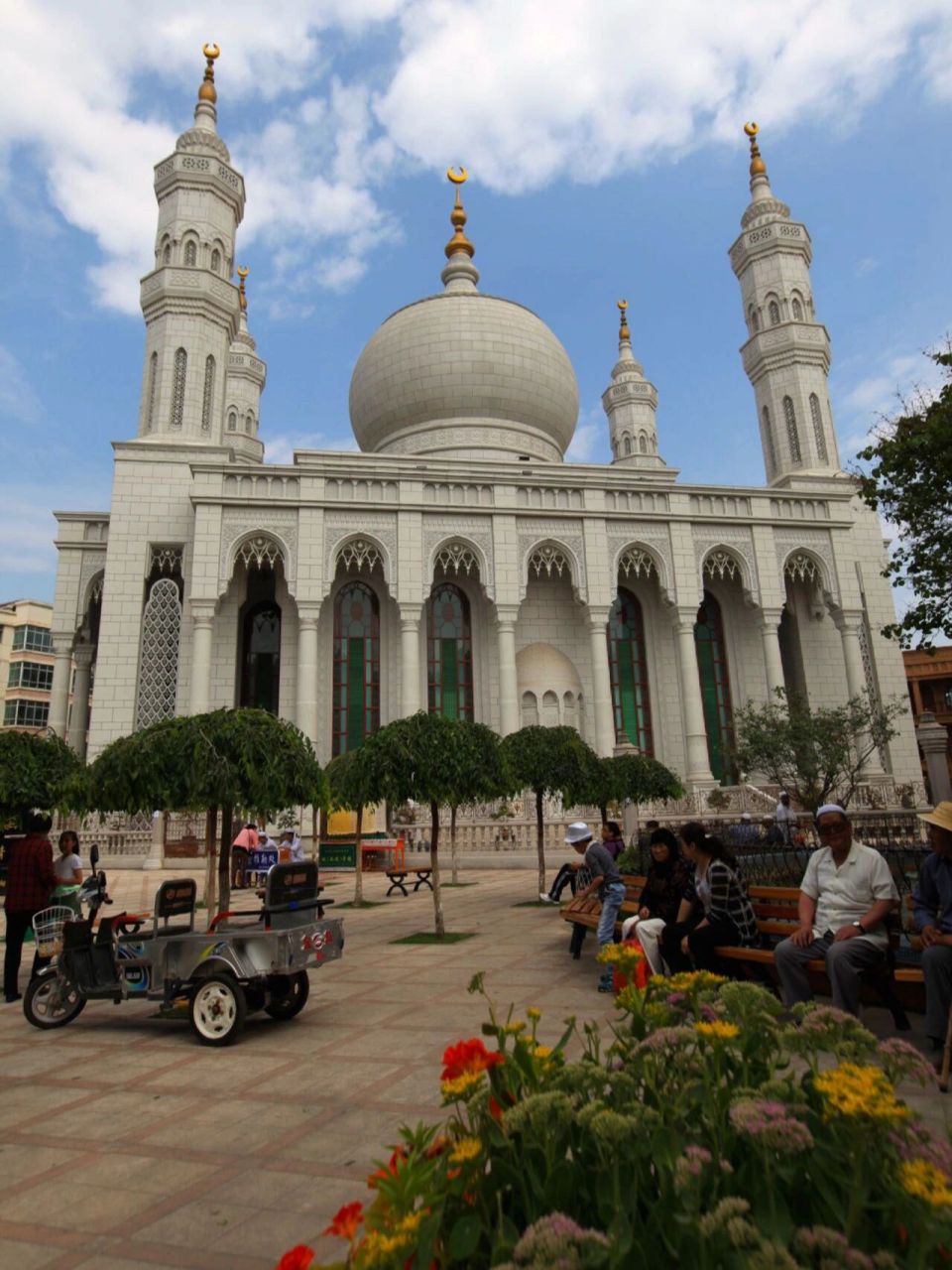 青海西宁 南关清真寺 (清真寺no9) 西宁市南关清真寺建于民国二十三年