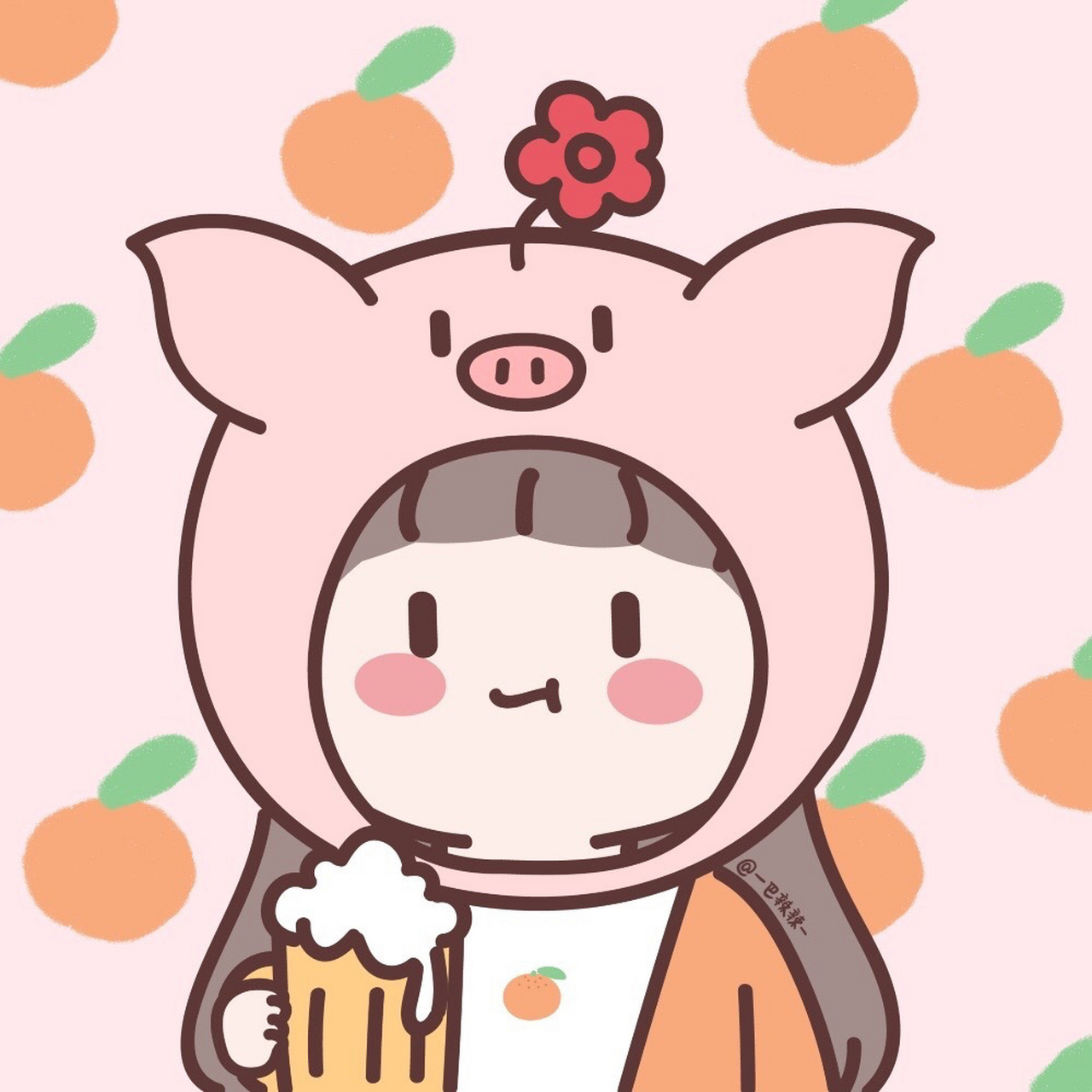 可爱头像 原创作者:-巴辣辣- 又一对是甜甜的情头哦 最后俩个是可爱