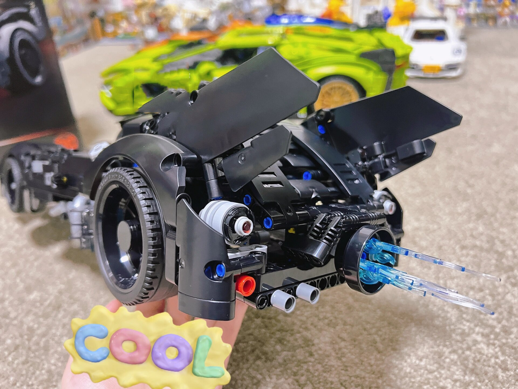 乐高42127蝙蝠车套内moc 最近超火的乐高42127蝙蝠战车套内moc 首先先