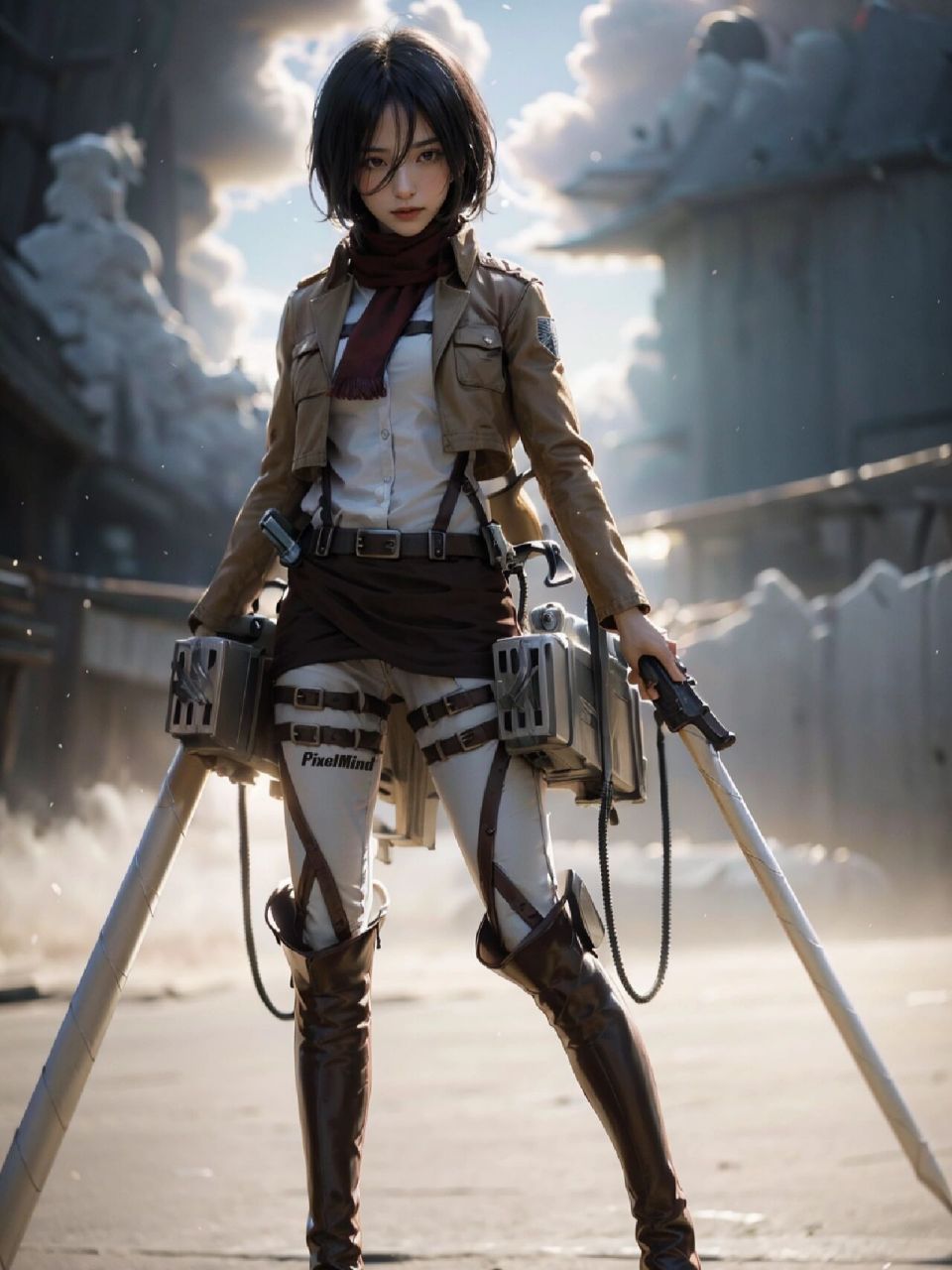 《进击的巨人》三笠·阿克曼