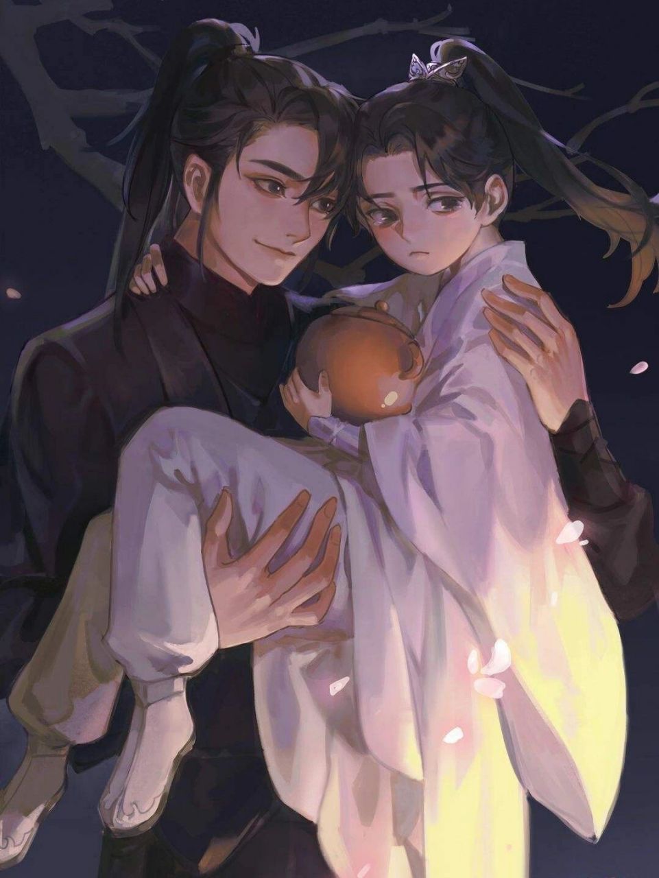 二哈和他的白猫师尊 墨燃x楚晚宁壁纸